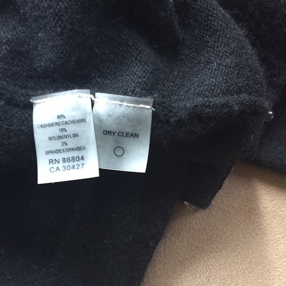 Magaschoni Black Cashmere Cardigan - Picture 5 of 5